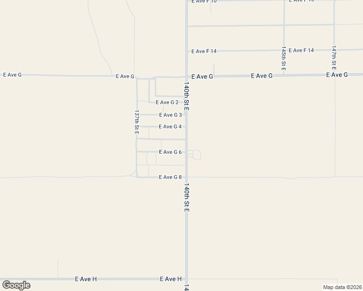map of restaurants, bars, coffee shops, grocery stores, and more near East Avenue G 6 in Lancaster