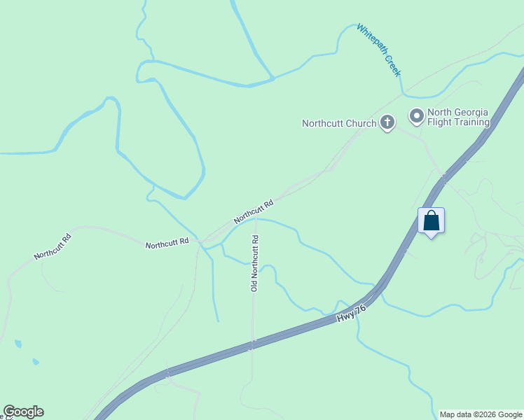map of restaurants, bars, coffee shops, grocery stores, and more near 451 Old Northcutt Road in Ellijay