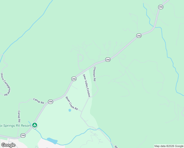 map of restaurants, bars, coffee shops, grocery stores, and more near 481 Chastain Road in Sautee Nacoochee