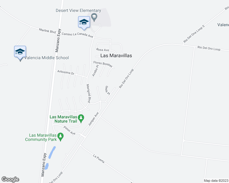 map of restaurants, bars, coffee shops, grocery stores, and more near 16 Chamisa Cove in Los Lunas