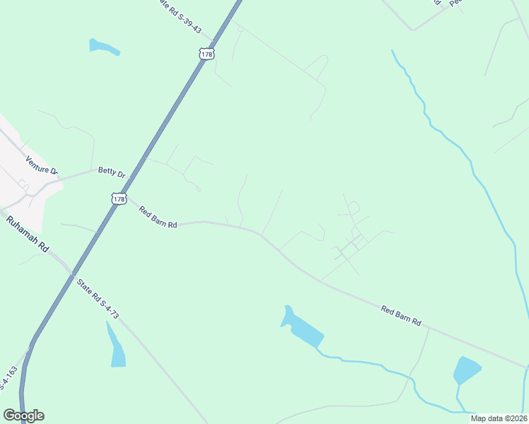 map of restaurants, bars, coffee shops, grocery stores, and more near 1610 Red Barn Road in Liberty