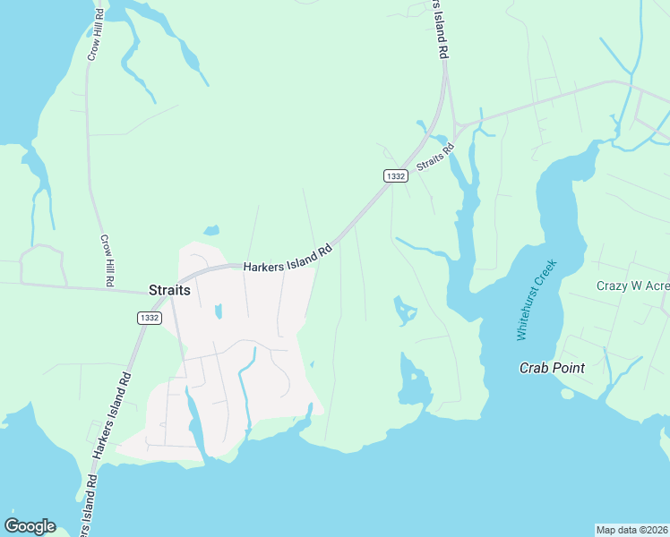 map of restaurants, bars, coffee shops, grocery stores, and more near 148 Straits Point Road in Beaufort