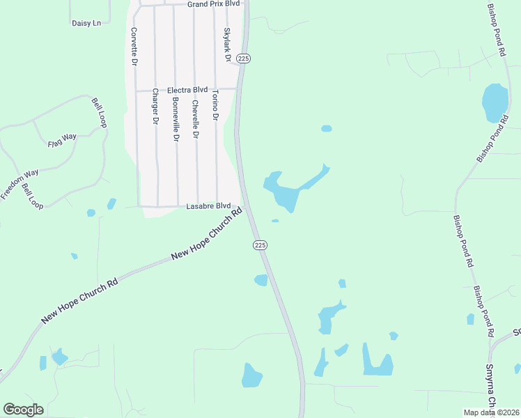 map of restaurants, bars, coffee shops, grocery stores, and more near 2274 Georgia 225 in Chatsworth