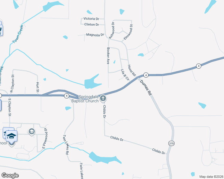 map of restaurants, bars, coffee shops, grocery stores, and more near 585 East Walnut Street in Ripley