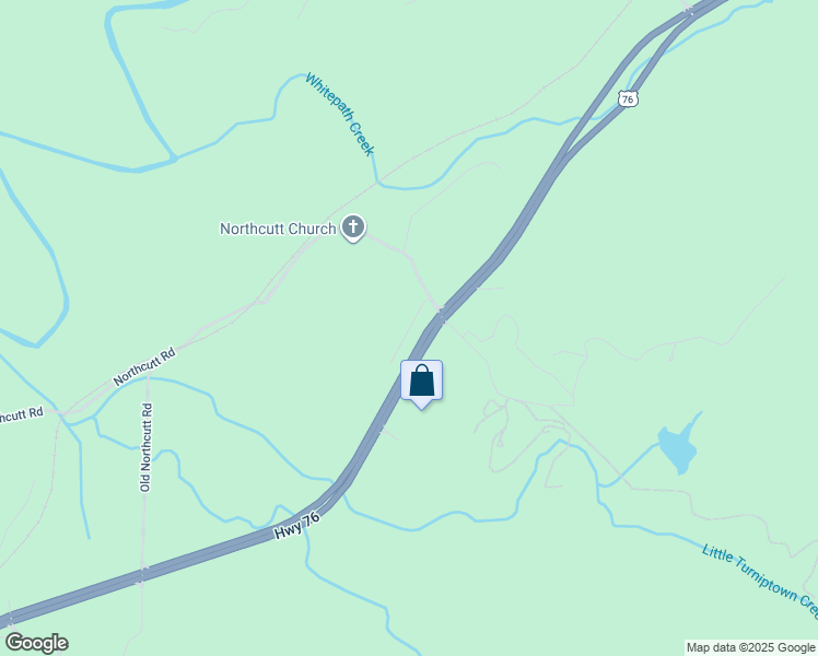 map of restaurants, bars, coffee shops, grocery stores, and more near 1328 Old Northcutt Road in Ellijay