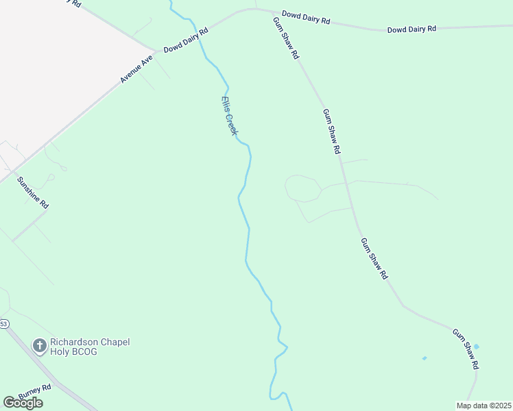 map of restaurants, bars, coffee shops, grocery stores, and more near Avenida Lopez Lane in Bladen County