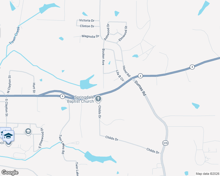 map of restaurants, bars, coffee shops, grocery stores, and more near 585 East Walnut Street in Ripley