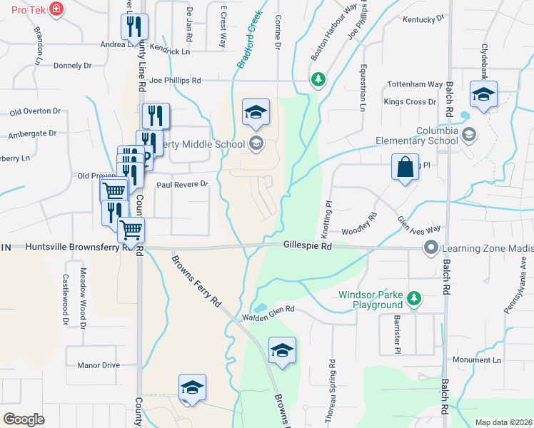 map of restaurants, bars, coffee shops, grocery stores, and more near 227 Grove Village Way in Madison