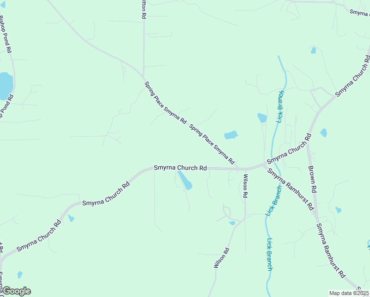 map of restaurants, bars, coffee shops, grocery stores, and more near 314 Spring Place Smyrna Road in Chatsworth