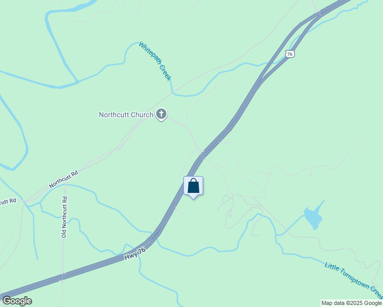 map of restaurants, bars, coffee shops, grocery stores, and more near 1328 Old Northcutt Road in Ellijay