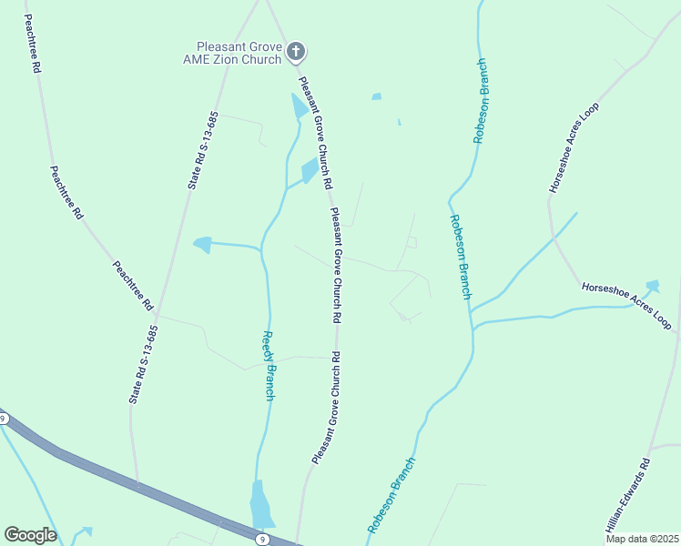 map of restaurants, bars, coffee shops, grocery stores, and more near 749 Pleasant Grove Church Road in Cheraw