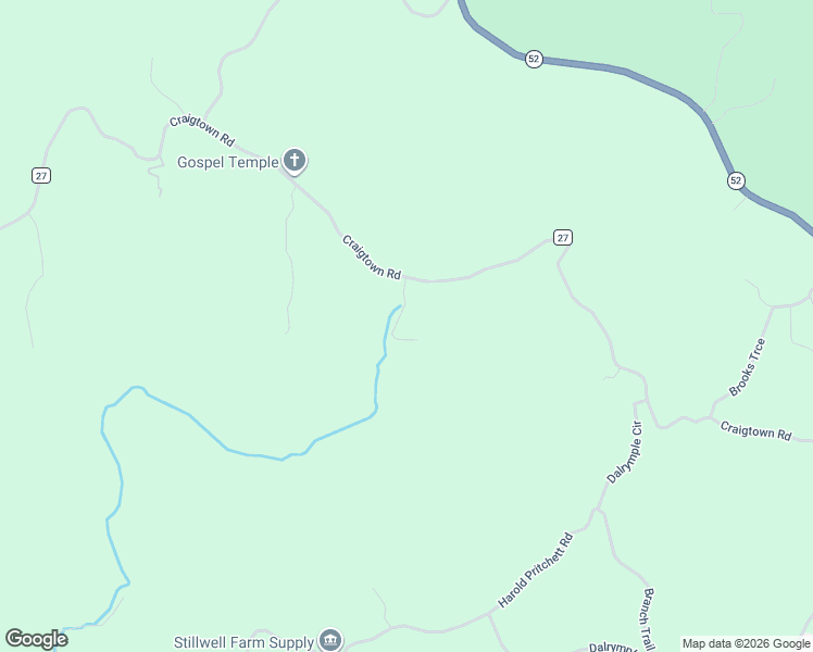 map of restaurants, bars, coffee shops, grocery stores, and more near 164 Annie May Lane in Ellijay