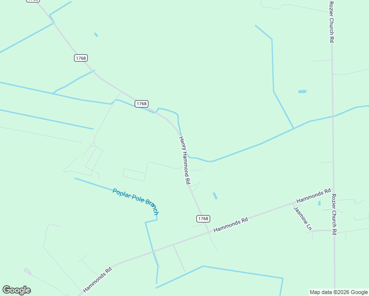 map of restaurants, bars, coffee shops, grocery stores, and more near 2234 Henry Hammond Road in Lumberton