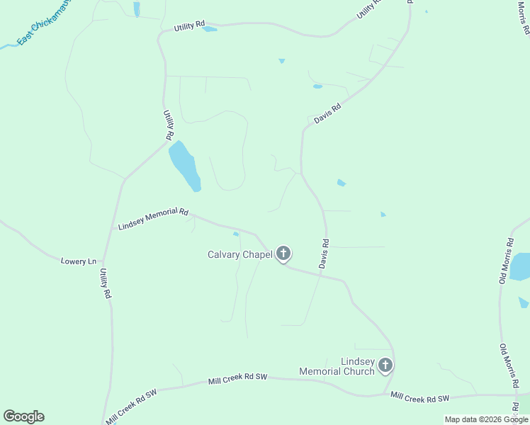 map of restaurants, bars, coffee shops, grocery stores, and more near 1638 Kendall Road in Rocky Face