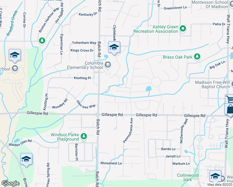 map of restaurants, bars, coffee shops, grocery stores, and more near 115 Oxfordshire Circle in Madison