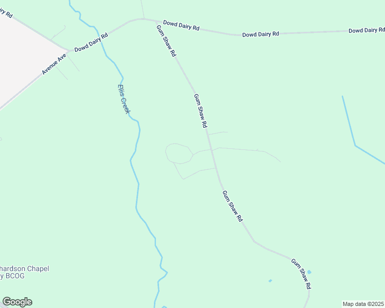 map of restaurants, bars, coffee shops, grocery stores, and more near Avenida Lopez Lane in Bladen County