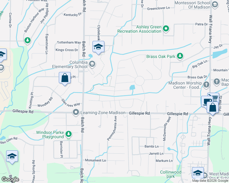 map of restaurants, bars, coffee shops, grocery stores, and more near 200 Oxfordshire Circle in Madison