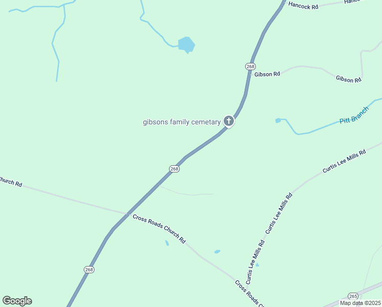 map of restaurants, bars, coffee shops, grocery stores, and more near Highway 268 in Mount Croghan