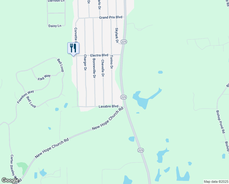 map of restaurants, bars, coffee shops, grocery stores, and more near 933 Torino Drive in Chatsworth