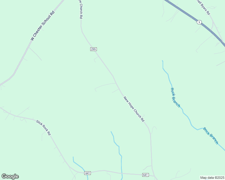 map of restaurants, bars, coffee shops, grocery stores, and more near 2231 New Hope Church Road in Chester