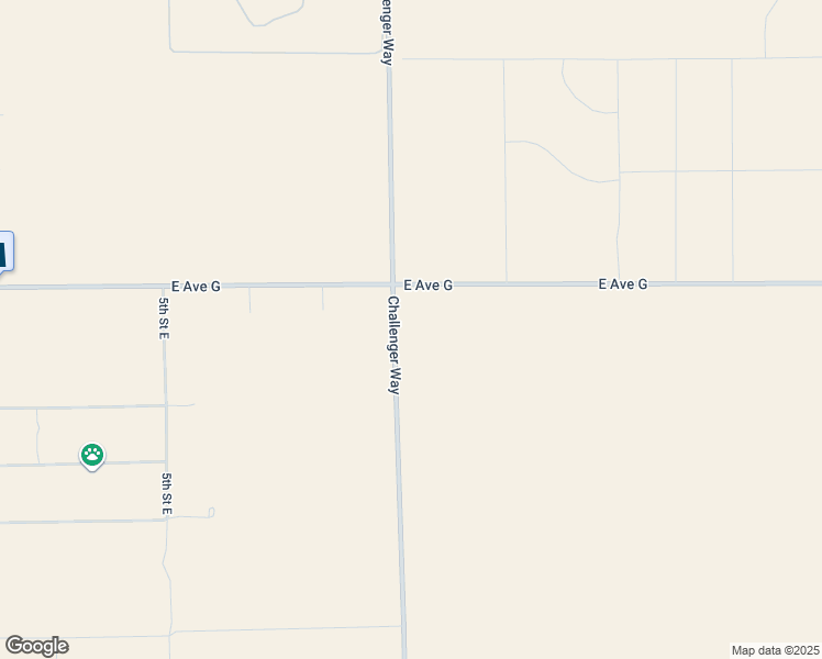 map of restaurants, bars, coffee shops, grocery stores, and more near 2 East Avenue G 12 in Lancaster