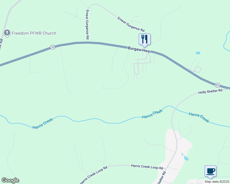 map of restaurants, bars, coffee shops, grocery stores, and more near 157 Hawks Point Road in Jacksonville