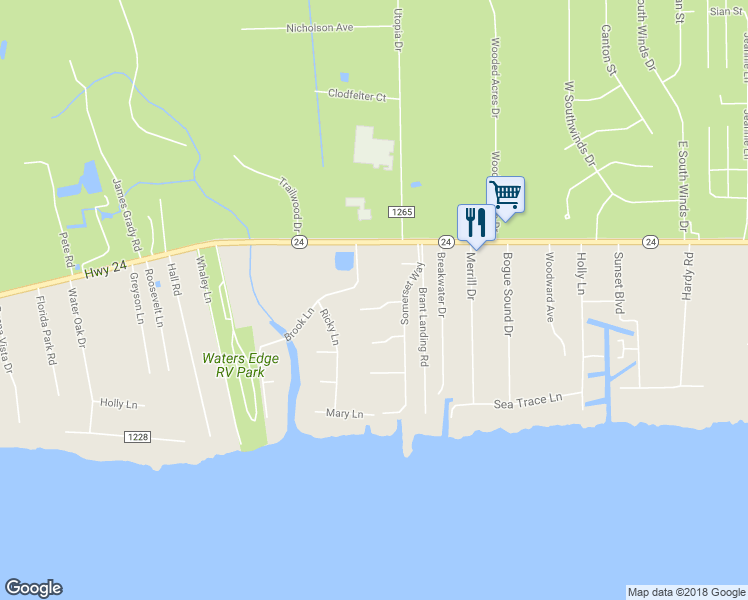 map of restaurants, bars, coffee shops, grocery stores, and more near 108 Gloucester Court in Newport