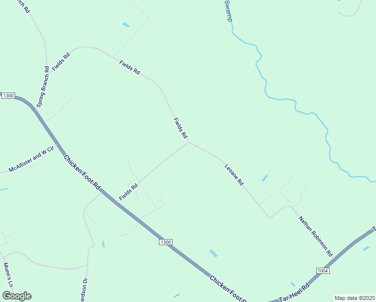 map of restaurants, bars, coffee shops, grocery stores, and more near 408 Fields Road in Tar Heel