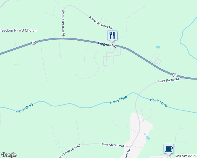 map of restaurants, bars, coffee shops, grocery stores, and more near 147 Hawks Point Road in Jacksonville