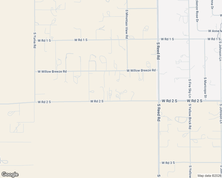 map of restaurants, bars, coffee shops, grocery stores, and more near 2420 West Road 2 South in Chino Valley