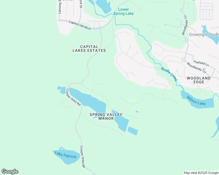 map of restaurants, bars, coffee shops, grocery stores, and more near 15 Echo Point in Little Rock