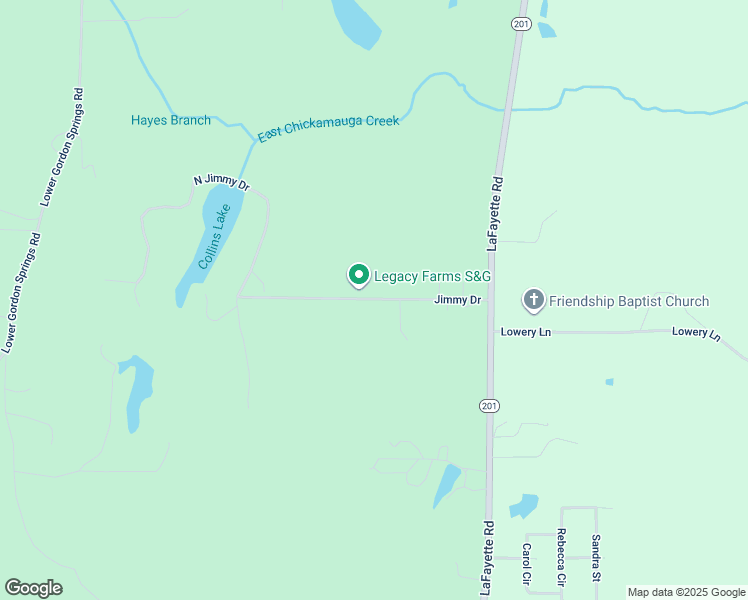 map of restaurants, bars, coffee shops, grocery stores, and more near 4079 East Jimmy Drive in Rocky Face