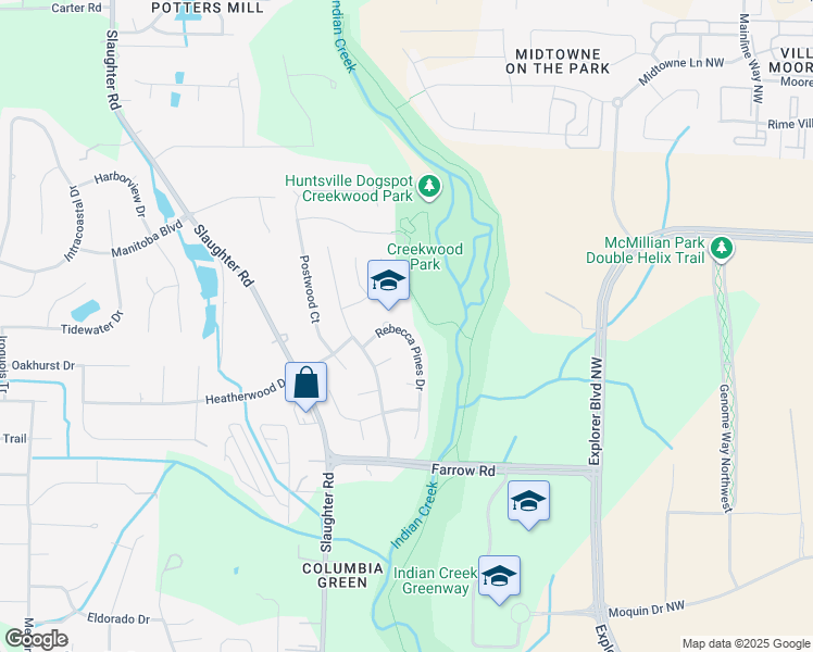map of restaurants, bars, coffee shops, grocery stores, and more near 117 Rebecca Pines Drive in Madison