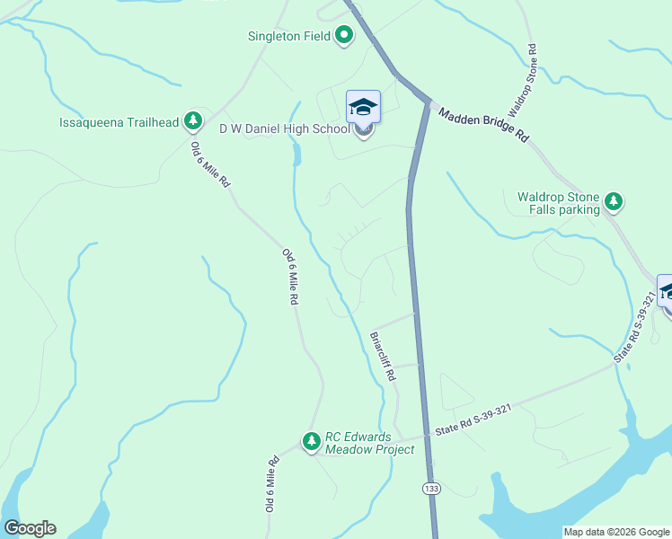 map of restaurants, bars, coffee shops, grocery stores, and more near 109 Steppingstone Way in Central