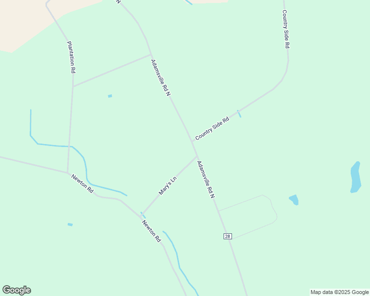 map of restaurants, bars, coffee shops, grocery stores, and more near 2600 Country Side Road in McColl