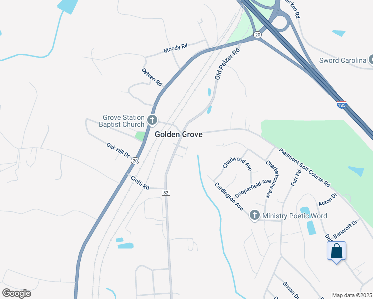 map of restaurants, bars, coffee shops, grocery stores, and more near 211 Graycliff Court in Piedmont