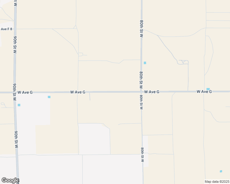 map of restaurants, bars, coffee shops, grocery stores, and more near West Avenue G in Del Sur