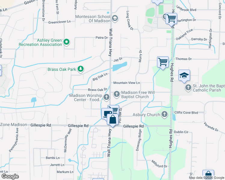 map of restaurants, bars, coffee shops, grocery stores, and more near 145 Leathertree Lane in Madison