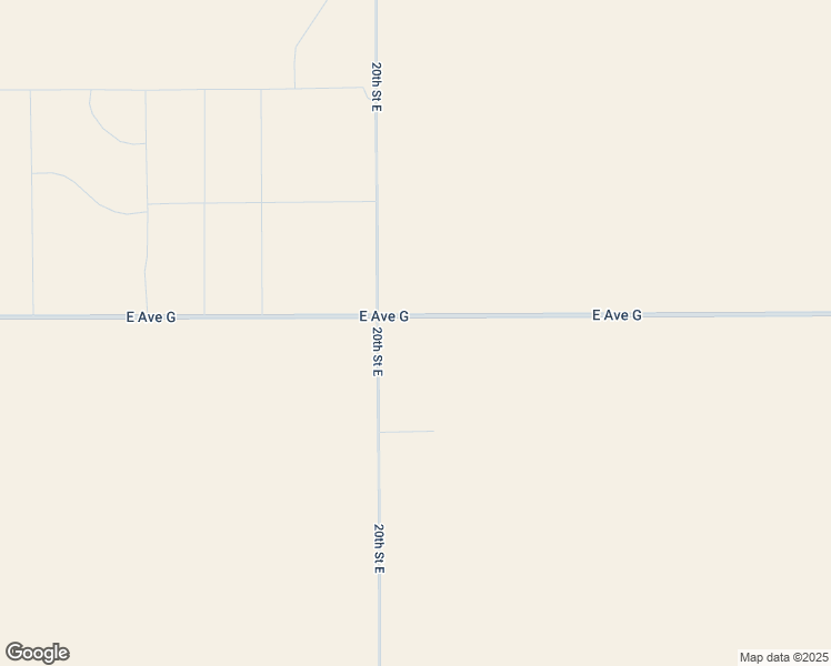 map of restaurants, bars, coffee shops, grocery stores, and more near 20 East Avenue G in Lancaster