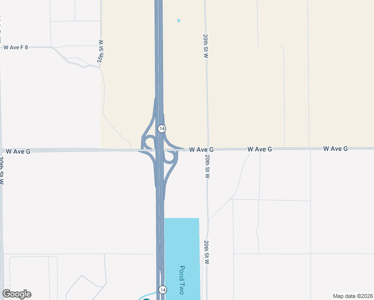 map of restaurants, bars, coffee shops, grocery stores, and more near 2 West Avenue G in Lancaster