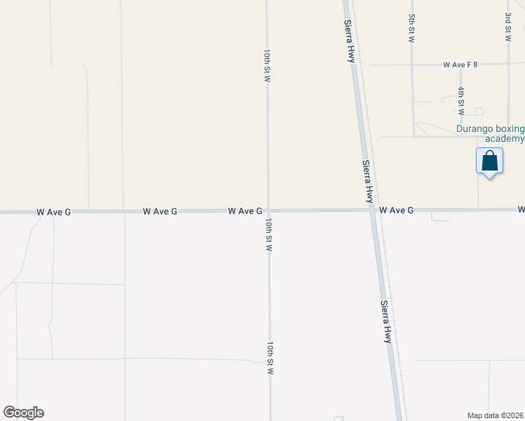 map of restaurants, bars, coffee shops, grocery stores, and more near West Avenue G in Lancaster