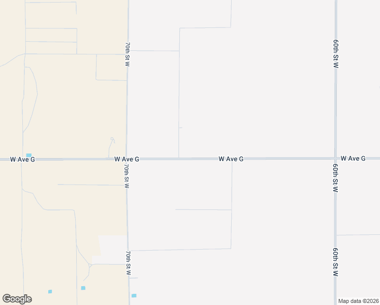 map of restaurants, bars, coffee shops, grocery stores, and more near 6635 West Avenue G in Lancaster