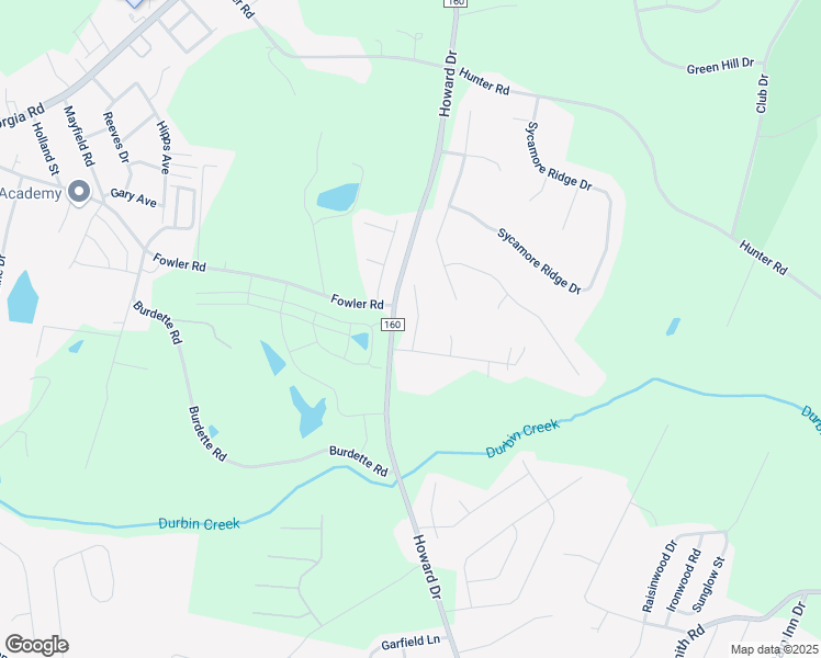 map of restaurants, bars, coffee shops, grocery stores, and more near 7 Fowler Oaks Lane in Simpsonville