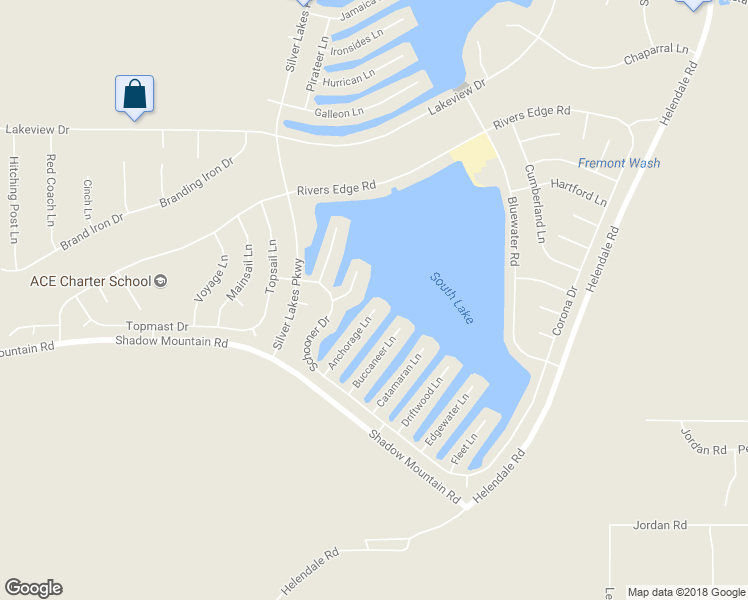 map of restaurants, bars, coffee shops, grocery stores, and more near 26538 Anchorage Lane in Helendale