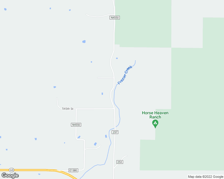 map of restaurants, bars, coffee shops, grocery stores, and more near County Road N4550 in Le Flore County