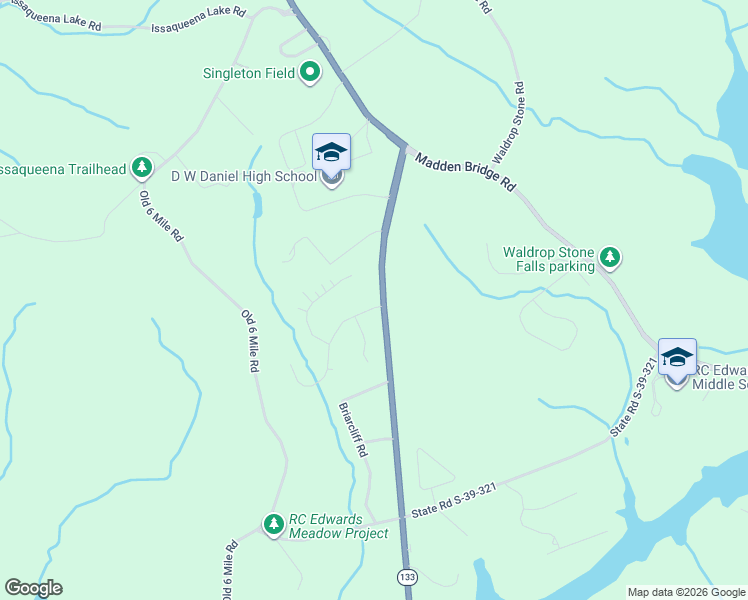 map of restaurants, bars, coffee shops, grocery stores, and more near 102 Brookstone Way in Central
