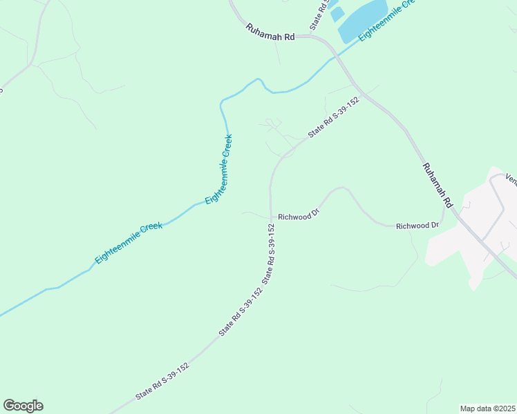 map of restaurants, bars, coffee shops, grocery stores, and more near 236 State Road S-39-152 in Liberty