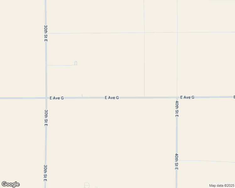 map of restaurants, bars, coffee shops, grocery stores, and more near 0 East Avenue G in Lancaster