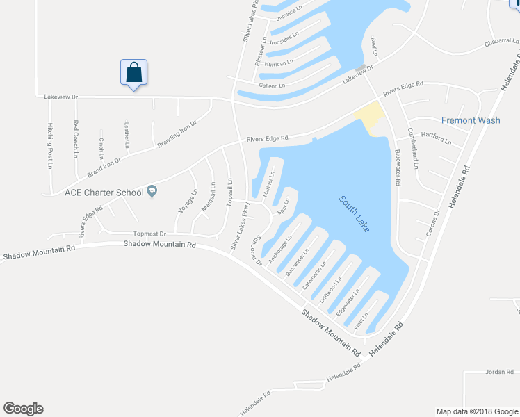 map of restaurants, bars, coffee shops, grocery stores, and more near 14307 Schooner Drive in Helendale