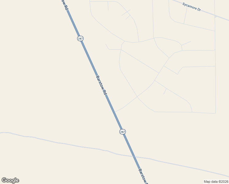 map of restaurants, bars, coffee shops, grocery stores, and more near California 247 in Barstow